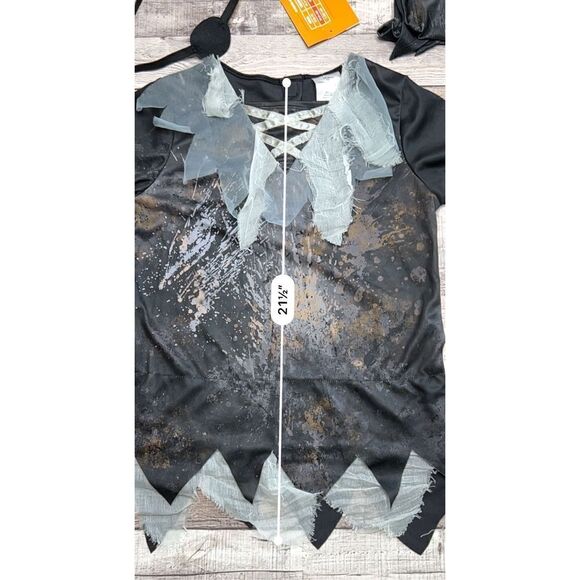 New Hyde & Eek Pirate Eye‎ Patch Scarf Belt Outfit Halloween Costume Boys Medium - Picture 11 of 16